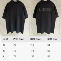 Cheap Balenciaga T-Shirts Short Sleeved For Unisex #1418573 Replica Wholesale [$56.00 USD] [ITEM#1418573] on Replica Balenciaga T-Shirts