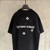 Cheap Chrome Hearts T-Shirts Short Sleeved For Unisex #1418579 Replica Wholesale [$56.00 USD] [ITEM#1418579] on Replica Chrome Hearts T-Shirts