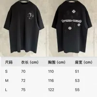 Cheap Chrome Hearts T-Shirts Short Sleeved For Unisex #1418579 Replica Wholesale [$56.00 USD] [ITEM#1418579] on Replica Chrome Hearts T-Shirts