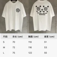 Cheap Chrome Hearts T-Shirts Short Sleeved For Unisex #1418580 Replica Wholesale [$56.00 USD] [ITEM#1418580] on Replica Chrome Hearts T-Shirts