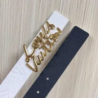 Cheap Louis Vuitton AAA Quality Belts In 3.0cm For Women #1418584 Replica Wholesale [$64.00 USD] [ITEM#1418584] on Replica Louis Vuitton AAA Quality Belts