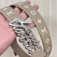 Cheap Louis Vuitton AAA Quality Belts In 3.0cm For Women #1418587 Replica Wholesale [$64.00 USD] [ITEM#1418587] on Replica Louis Vuitton AAA Quality Belts