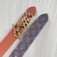 Cheap Louis Vuitton AAA Quality Belts In 3.0cm For Women #1418656 Replica Wholesale [$64.00 USD] [ITEM#1418656] on Replica Louis Vuitton AAA Quality Belts