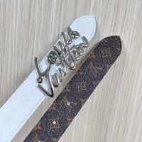 Cheap Louis Vuitton AAA Quality Belts In 3.0cm For Women #1418666 Replica Wholesale [$64.00 USD] [ITEM#1418666] on Replica Louis Vuitton AAA Quality Belts