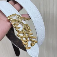 Cheap Louis Vuitton AAA Quality Belts In 3.0cm For Women #1418667 Replica Wholesale [$64.00 USD] [ITEM#1418667] on Replica Louis Vuitton AAA Quality Belts