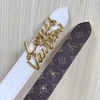 Cheap Louis Vuitton AAA Quality Belts In 3.0cm For Women #1418667 Replica Wholesale [$64.00 USD] [ITEM#1418667] on Replica Louis Vuitton AAA Quality Belts