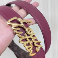 Cheap Louis Vuitton AAA Quality Belts In 3.0cm For Women #1418670 Replica Wholesale [$64.00 USD] [ITEM#1418670] on Replica Louis Vuitton AAA Quality Belts