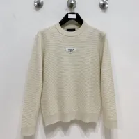 Cheap Prada Sweaters Long Sleeved For Men #1418722 Replica Wholesale [$85.00 USD] [ITEM#1418722] on Replica Prada Sweaters