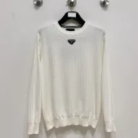 Cheap Prada Sweaters Long Sleeved For Men #1418724 Replica Wholesale [$85.00 USD] [ITEM#1418724] on Replica Prada Sweaters