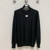 Cheap Prada Sweaters Long Sleeved For Men #1418725 Replica Wholesale [$85.00 USD] [ITEM#1418725] on Replica Prada Sweaters