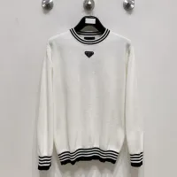 Cheap Prada Sweaters Long Sleeved For Men #1418726 Replica Wholesale [$85.00 USD] [ITEM#1418726] on Replica Prada Sweaters