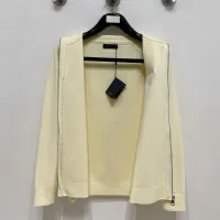 Cheap Prada Sweaters Long Sleeved For Men #1418745 Replica Wholesale [$122.00 USD] [ITEM#1418745] on Replica Prada Sweaters