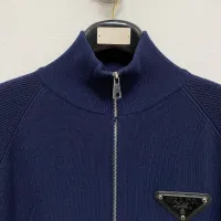 Cheap Prada Sweaters Long Sleeved For Men #1418746 Replica Wholesale [$122.00 USD] [ITEM#1418746] on Replica Prada Sweaters