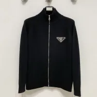 Cheap Prada Sweaters Long Sleeved For Men #1418747 Replica Wholesale [$122.00 USD] [ITEM#1418747] on Replica Prada Sweaters