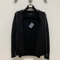 Cheap Prada Sweaters Long Sleeved For Men #1418747 Replica Wholesale [$122.00 USD] [ITEM#1418747] on Replica Prada Sweaters