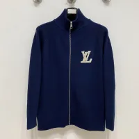 Cheap Louis Vuitton LV Sweaters Long Sleeved For Men #1418764 Replica Wholesale [$122.00 USD] [ITEM#1418764] on Replica Louis Vuitton LV Sweaters