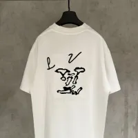 Cheap Louis Vuitton LV T-Shirts Short Sleeved For Unisex #1418801 Replica Wholesale [$56.00 USD] [ITEM#1418801] on Replica Louis Vuitton LV T-Shirts