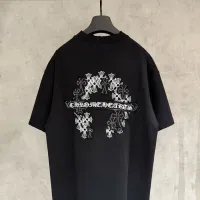 Cheap Chrome Hearts T-Shirts Short Sleeved For Unisex #1418803 Replica Wholesale [$56.00 USD] [ITEM#1418803] on Replica Chrome Hearts T-Shirts