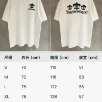 Cheap Chrome Hearts T-Shirts Short Sleeved For Unisex #1418804 Replica Wholesale [$56.00 USD] [ITEM#1418804] on Replica Chrome Hearts T-Shirts