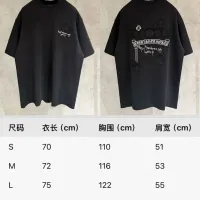 Cheap Chrome Hearts T-Shirts Short Sleeved For Unisex #1418807 Replica Wholesale [$56.00 USD] [ITEM#1418807] on Replica Chrome Hearts T-Shirts