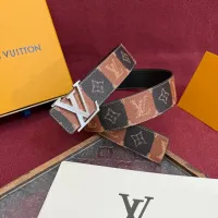 Cheap Louis Vuitton AAA Quality Belts In 4.0cm For Men #1418813 Replica Wholesale [$56.00 USD] [ITEM#1418813] on Replica Louis Vuitton AAA Quality Belts
