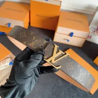 Cheap Louis Vuitton AAA Quality Belts In 4.0cm For Men #1418872 Replica Wholesale [$56.00 USD] [ITEM#1418872] on Replica Louis Vuitton AAA Quality Belts