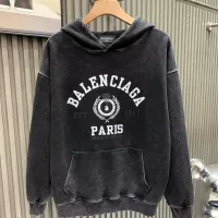Cheap Balenciaga Hoodies Long Sleeved For Unisex #1418890 Replica Wholesale [$56.00 USD] [ITEM#1418890] on Replica Balenciaga Hoodies