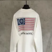 Cheap Chrome Hearts T-Shirts Long Sleeved For Men #1418915 Replica Wholesale [$68.00 USD] [ITEM#1418915] on Replica Chrome Hearts T-Shirts