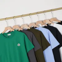 Cheap Moncler T-Shirts Short Sleeved For Men #1418976 Replica Wholesale [$27.00 USD] [ITEM#1418976] on Replica Moncler T-Shirts