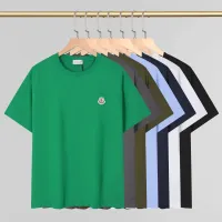Cheap Moncler T-Shirts Short Sleeved For Men #1418982 Replica Wholesale [$27.00 USD] [ITEM#1418982] on Replica Moncler T-Shirts