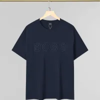Cheap Boss T-Shirts Short Sleeved For Men #1419005 Replica Wholesale [$32.00 USD] [ITEM#1419005] on Replica Boss T-Shirts