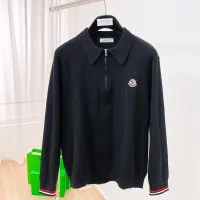 Cheap Moncler Sweaters Long Sleeved For Men #1419145 Replica Wholesale [$72.00 USD] [ITEM#1419145] on Replica Moncler Sweaters
