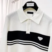 Cheap Prada Sweaters Long Sleeved For Men #1419146 Replica Wholesale [$72.00 USD] [ITEM#1419146] on Replica Prada Sweaters