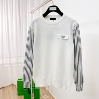 Cheap Prada Sweaters Long Sleeved For Men #1419150 Replica Wholesale [$76.00 USD] [ITEM#1419150] on Replica Prada Sweaters