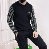 Cheap Prada Sweaters Long Sleeved For Men #1419152 Replica Wholesale [$76.00 USD] [ITEM#1419152] on Replica Prada Sweaters