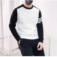 Cheap Thom Browne TB Sweaters Long Sleeved For Men #1419159 Replica Wholesale [$64.00 USD] [ITEM#1419159] on Replica Thom Browne TB Sweaters