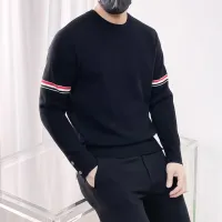 Cheap Thom Browne TB Sweaters Long Sleeved For Men #1419162 Replica Wholesale [$72.00 USD] [ITEM#1419162] on Replica Thom Browne TB Sweaters