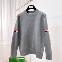 Cheap Thom Browne TB Sweaters Long Sleeved For Men #1419163 Replica Wholesale [$72.00 USD] [ITEM#1419163] on Replica Thom Browne TB Sweaters