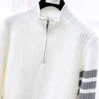 Cheap Thom Browne TB Sweaters Long Sleeved For Men #1419172 Replica Wholesale [$92.00 USD] [ITEM#1419172] on Replica Thom Browne TB Sweaters
