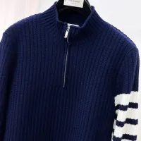 Cheap Thom Browne TB Sweaters Long Sleeved For Men #1419174 Replica Wholesale [$92.00 USD] [ITEM#1419174] on Replica Thom Browne TB Sweaters