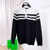 Cheap Prada Sweaters Long Sleeved For Men #1419191 Replica Wholesale [$85.00 USD] [ITEM#1419191] on Replica Prada Sweaters