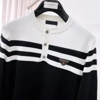 Cheap Prada Sweaters Long Sleeved For Men #1419191 Replica Wholesale [$85.00 USD] [ITEM#1419191] on Replica Prada Sweaters