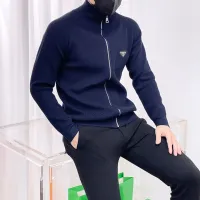 Cheap Prada Sweaters Long Sleeved For Men #1419196 Replica Wholesale [$122.00 USD] [ITEM#1419196] on Replica Prada Sweaters
