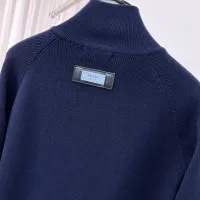Cheap Prada Sweaters Long Sleeved For Men #1419196 Replica Wholesale [$122.00 USD] [ITEM#1419196] on Replica Prada Sweaters