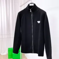 Cheap Prada Sweaters Long Sleeved For Men #1419197 Replica Wholesale [$122.00 USD] [ITEM#1419197] on Replica Prada Sweaters