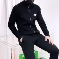 Cheap Prada Sweaters Long Sleeved For Men #1419197 Replica Wholesale [$122.00 USD] [ITEM#1419197] on Replica Prada Sweaters