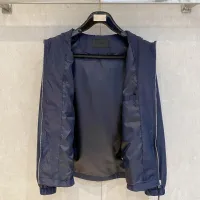 Cheap Prada Jackets Long Sleeved For Men #1419220 Replica Wholesale [$100.00 USD] [ITEM#1419220] on Replica Prada Jackets