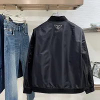 Cheap Prada Jackets Long Sleeved For Men #1419231 Replica Wholesale [$128.00 USD] [ITEM#1419231] on Replica Prada Jackets
