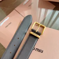 Cheap MIU MIU AAA Quality Belts In 3.5cm For Unisex #1419243 Replica Wholesale [$56.00 USD] [ITEM#1419243] on Replica MIU MIU AAA Quality Belts