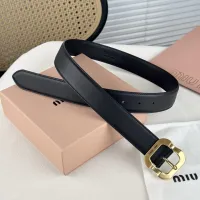 Cheap MIU MIU AAA Quality Belts In 3.5cm For Unisex #1419251 Replica Wholesale [$56.00 USD] [ITEM#1419251] on Replica MIU MIU AAA Quality Belts